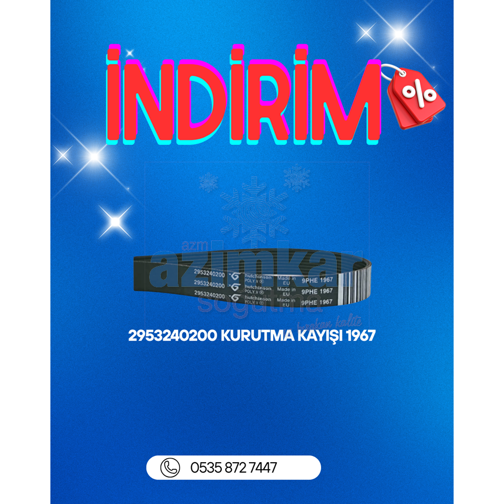 2953240200 KURUTMA KAYIŞI 1967