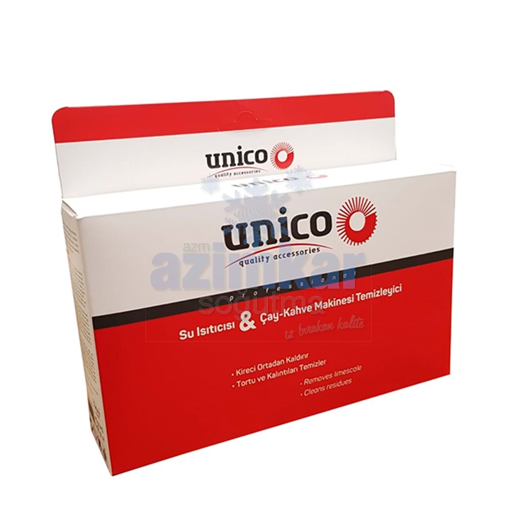 UNİCO KETTLE&ÇAY-KAHVE MAKİNESİ KİREÇ ÖNLEYİCİ 40 GR X5