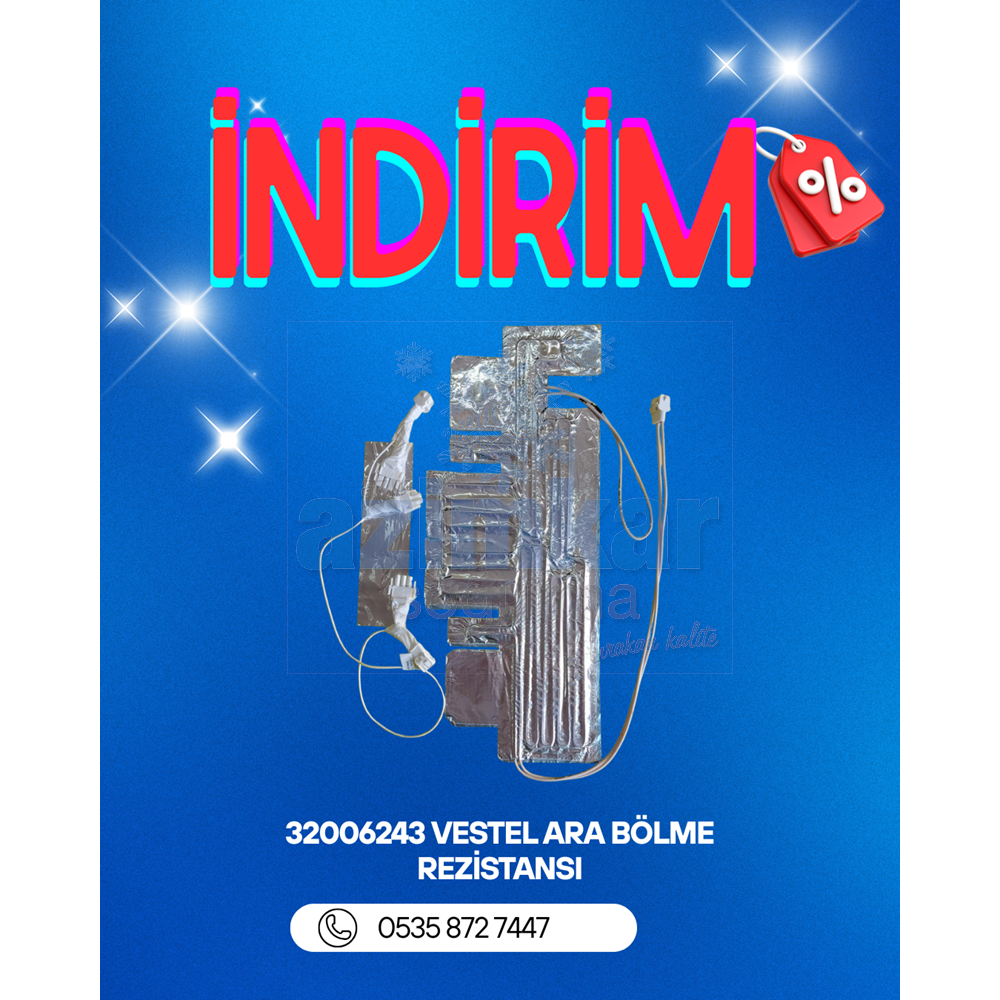 32006243 VESTEL ARA BÖLME REZİSTANSI