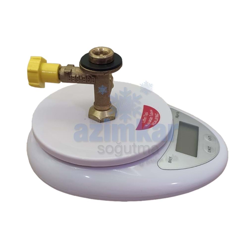 R600-R290 SOĞUTUCU GAZ DESTEK ÜNİTESİ TERAZİLİ