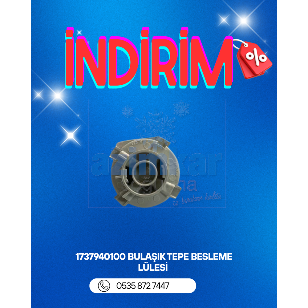 1737940100 BULAŞIK TEPE BESLEME LÜLESİ