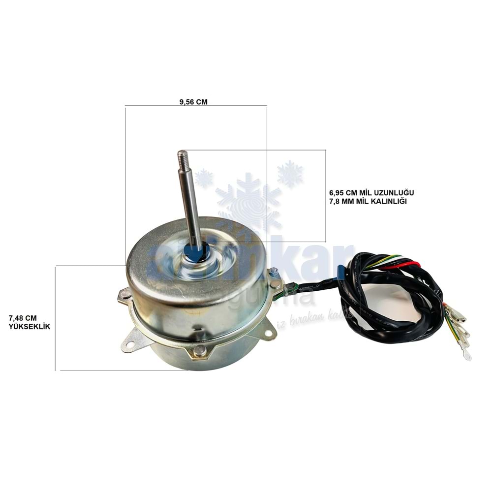 KLİMA DIŞ FAN MOTORU 18.000 BTU