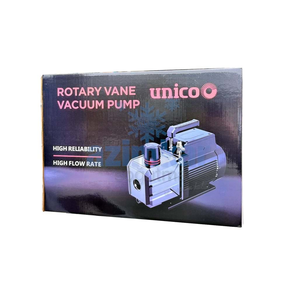 UNİCO VAKUM POMPASI VB2200 1-1/2 HP 20,5 M3 (340-407 L/min) ÇİFT KADEME