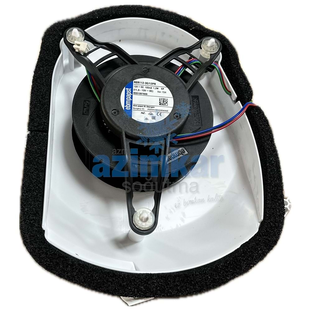 BOSCH BUZDOLABI (11023767) 12V DC FAN ORJ.(12024148)