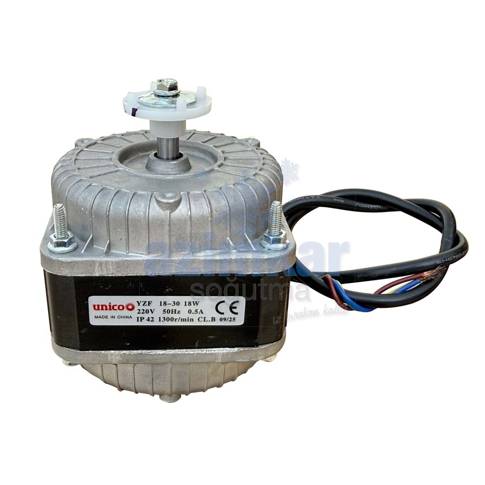 UNİCO Q FAN MOTOR 18W/75W BAKIR SARGI