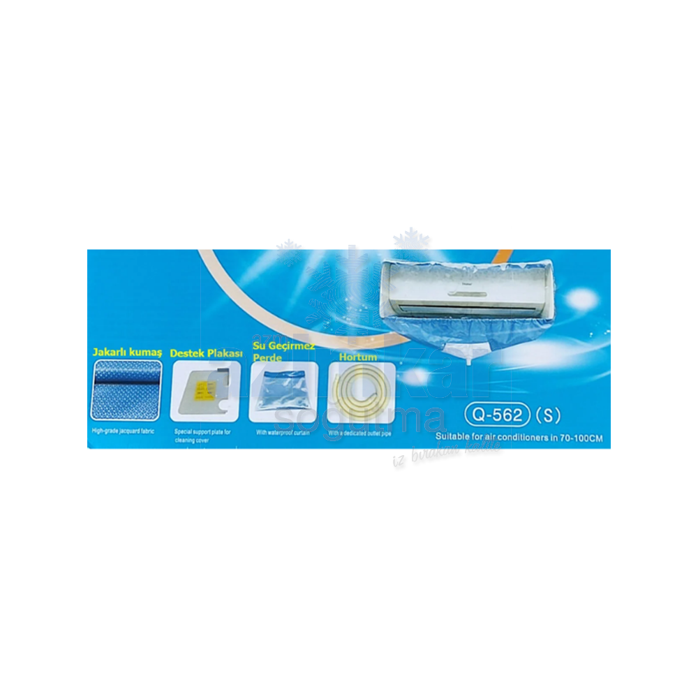 KLİMA TEMİZLEME BRANDASI YENİ (S) 70-100 CM