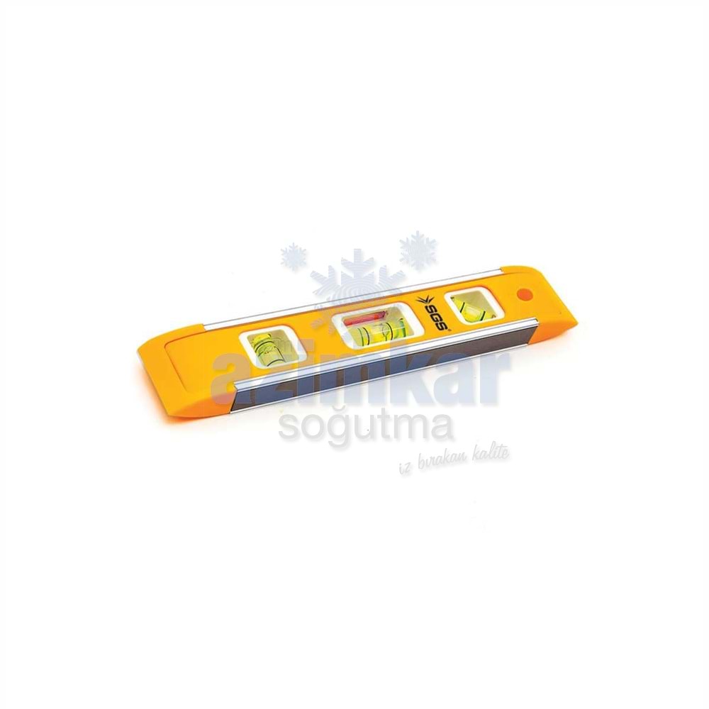 SGS 1709 ALÜMİNYUM MIKNATISLI SU TERAZİSİ MİNİ 23CM