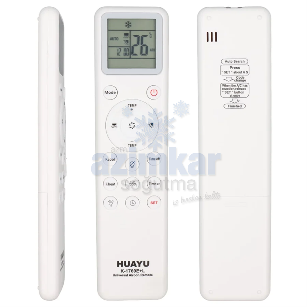 KLİMA AKILLI KUMANDA K-1769E+L HUAYU