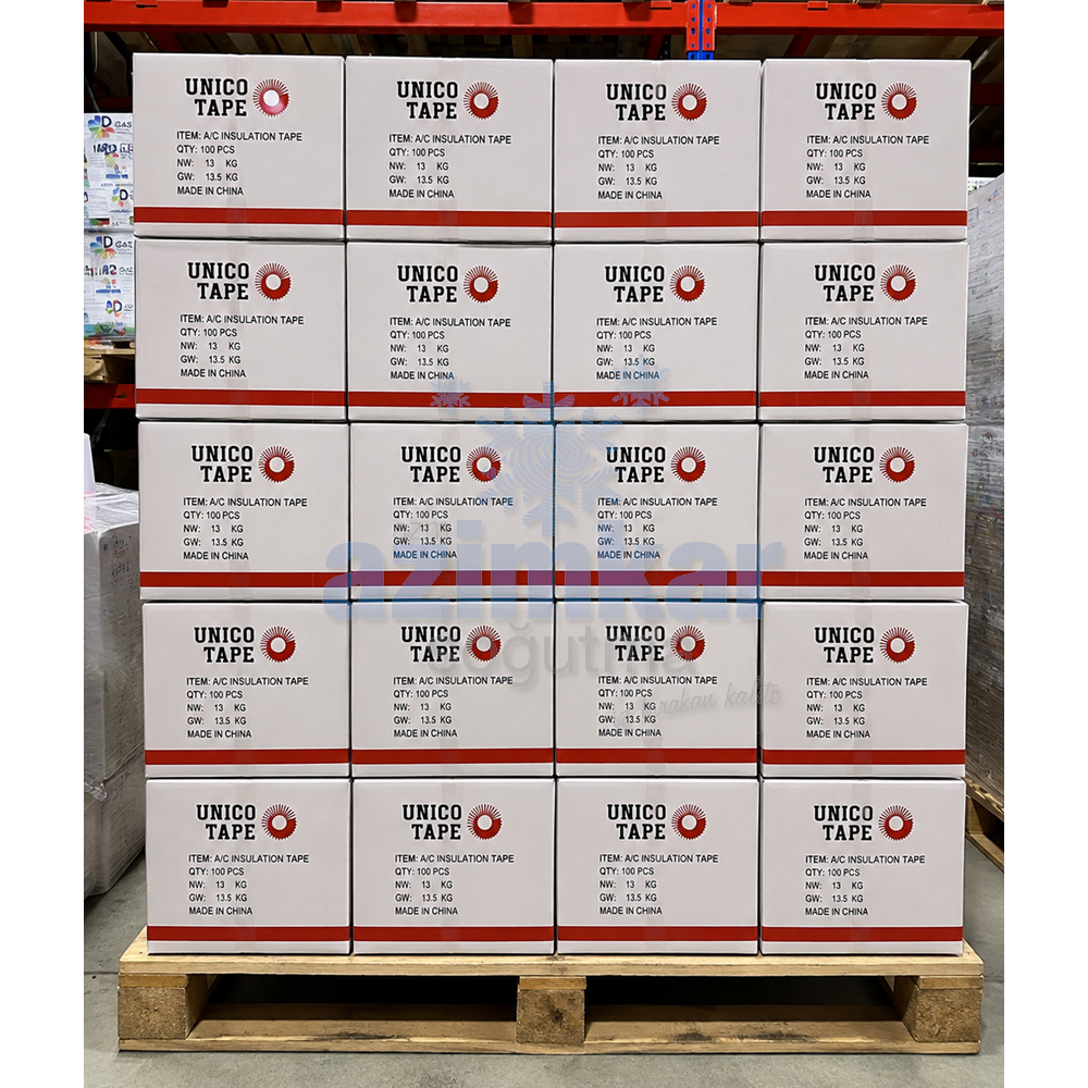 UNİCO DEKORATİF BANT 50 KUTU - 5000 ADET