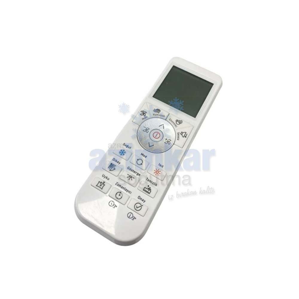 ARÇELİK KLİMA KUMANDA İNVERTER BEYAZ 5401568402