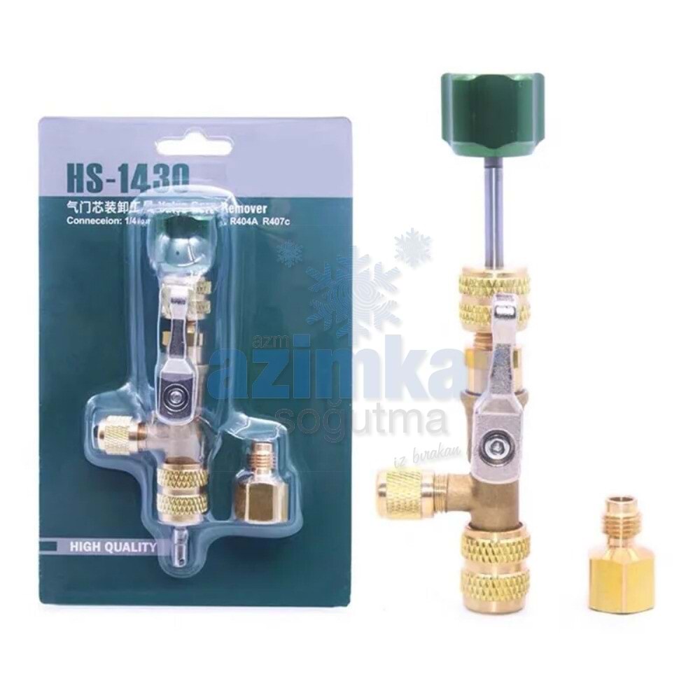 HONGSEN HS-1430 VALF SİBOP DEĞİŞTİRME APARATI 1/4-5/16