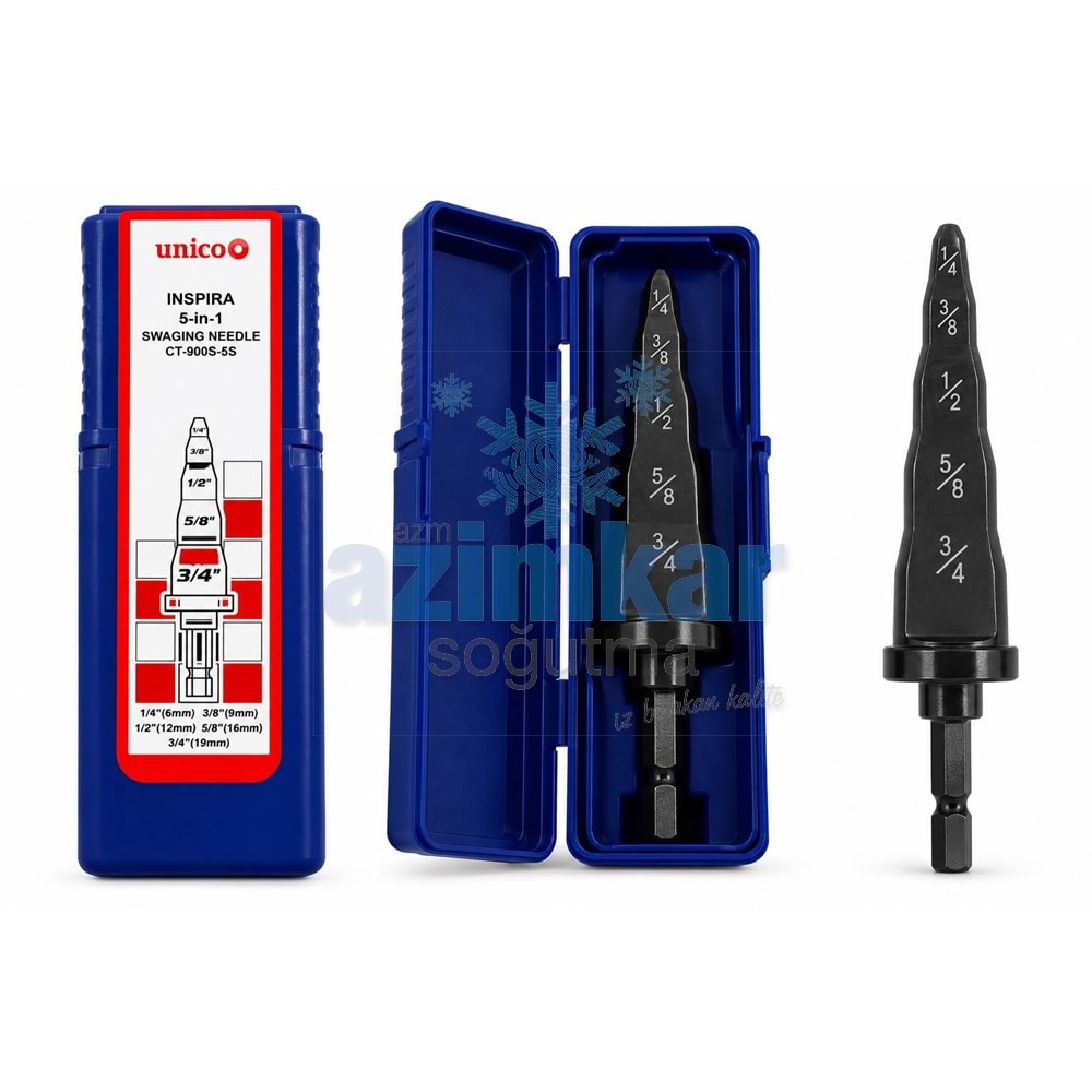 UNİCO BORU ŞİŞİRME 4 LÜ SET