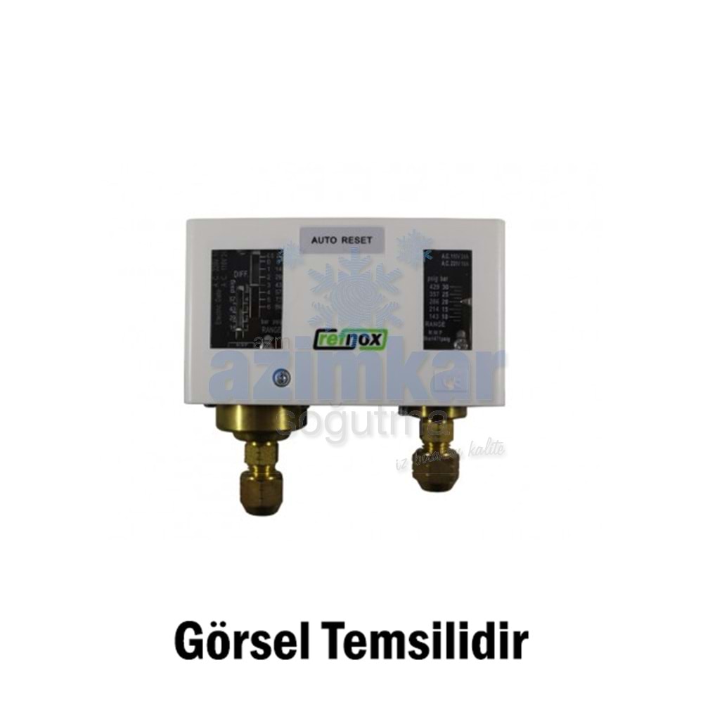 REFNOX RPC105-M PROSESTAT Y.B. MANUEL RESETLİ