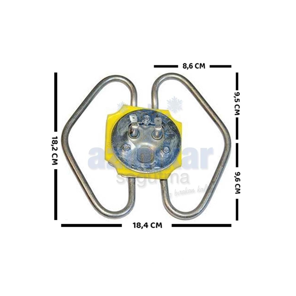 KELEBEK SEMAVER REZİSTANSI 303009 1750W 220V
