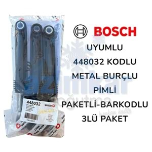 BOSCH 448032 AMORTİSÖR 3LÜ PAKETLİ BARKODLU PİMLİ