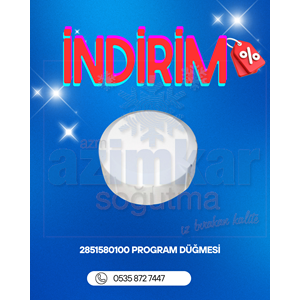 2851580100 PROGRAM DÜĞMESİ