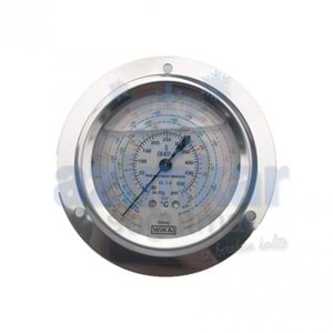 WİKA MANOMETRE ALTTAN ÇIKIŞLI R22/134/404/407 AB
