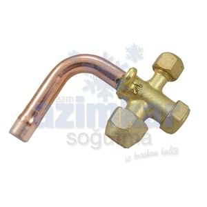 UNİCO KLİMA YAN VANA 3/8 EĞİK R134/R22