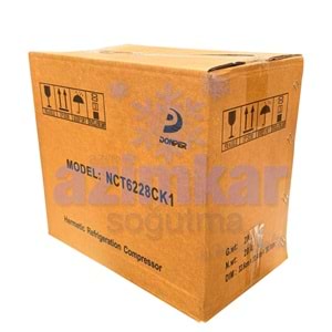 DONPER NCT6228CK1 1HP 3320 WATT R404A KOMPRESÖR