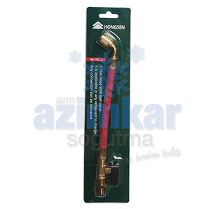HONGSEN GAZ HORTUMU VANA APARATI HS-115 1/4''-1/4''