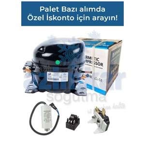 DONPER S72CZ1 (L72CZ1) 1/4 HP 170KCAL 195W R134A KOMPRESÖR