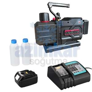 UNİCO ŞARJLI VAKUM POMPASI 2VI-3DLi 3/4 HP 10 M3 170L/Dk