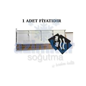 KLİMA RÜZGAR KIRICI HAVA YÖNLENDİRİCİ TAVAN TİPİ 58CM AYARLANABİLİR