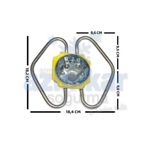 KELEBEK SEMAVER REZİSTANSI 303009 1750W 220V