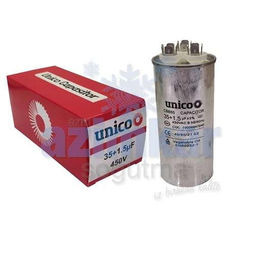 UNİCO KONDANSATÖR 35+2,5 UF
