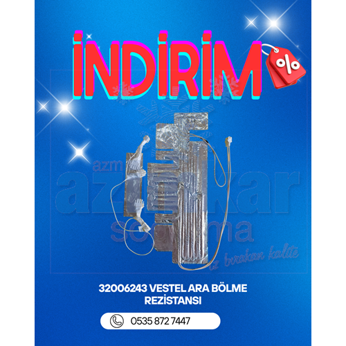 32006243 VESTEL ARA BÖLME REZİSTANSI