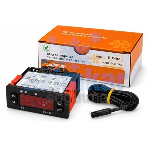 UNİCO ETC-961 TEK PROB DİJİTAL TERMOSTAT