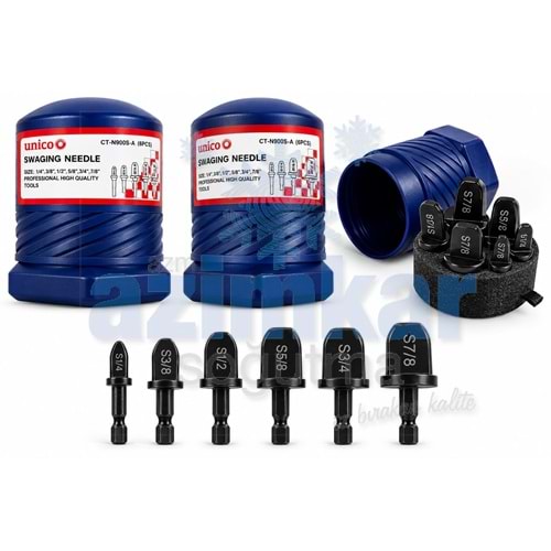 UNİCO BORU ŞİŞİRME SETİ 1/4