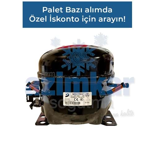 DONPER NE5170CZ 1/4 HP 930 WATT R134a KOMPRESÖR