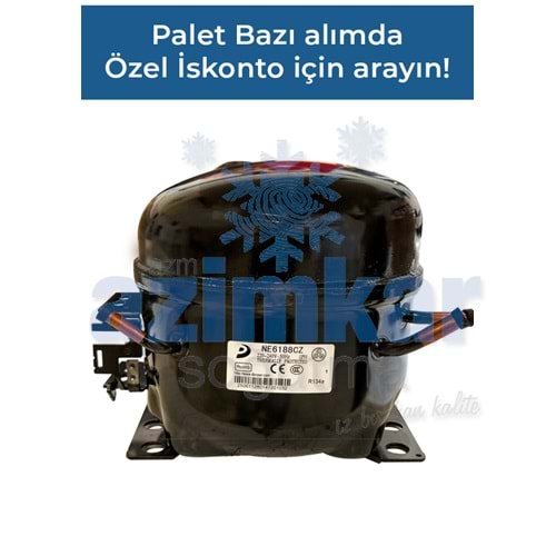 DONPER NE6188CZ 3/8HP 1100 WATT R134a KOMPRESÖR