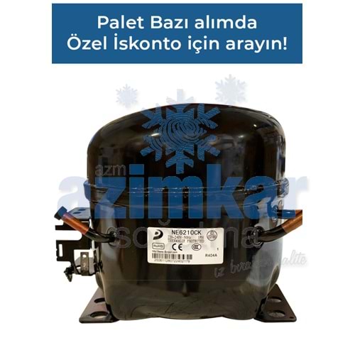 DONPER NE6210CK 1/3HP 1250 WATT R404A KOMPRESÖR