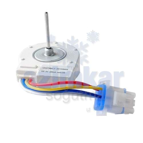 FAN MOTOR FRİGİDAİRE 241509402 4 KABLOLU 12V DC 220MA CW