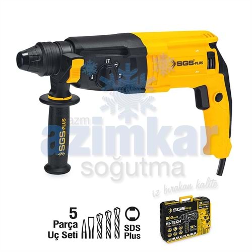 SGS 5179 KIRICI-DELİCİ MATKAP 800 Watt 26 MM 3.1 KG (SDS PLUS)