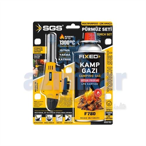 SGS 782 KAMP PÜRMÜZ SETİ