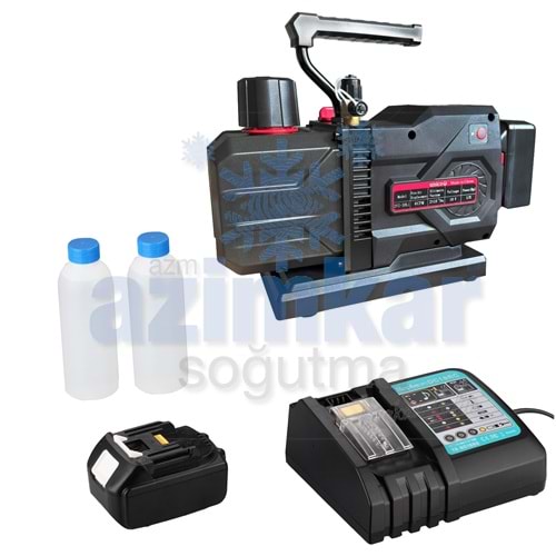 UNİCO ŞARJLI VAKUM POMPASI 2VI-3DLi 3/4 HP 10 M3 170L/Dk