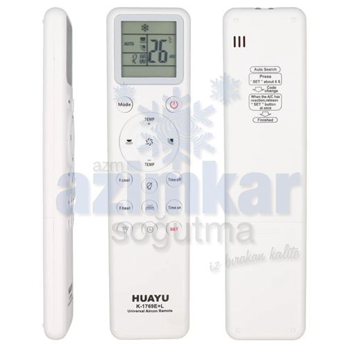 KLİMA AKILLI KUMANDA K-1769E+L HUAYU
