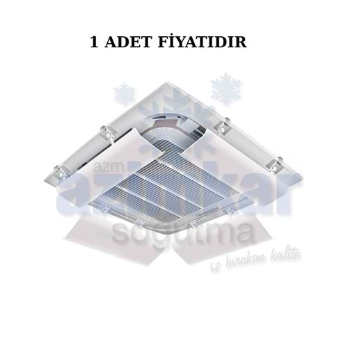 KLİMA RÜZGAR KIRICI HAVA YÖNLENDİRİCİ TAVAN TİPİ 58CM AYARLANABİLİR