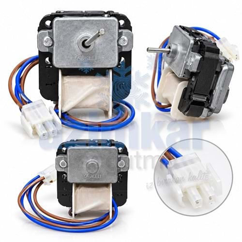 ARÇELİK FAN MOTORU 4144820100-4144820185 Y.S.