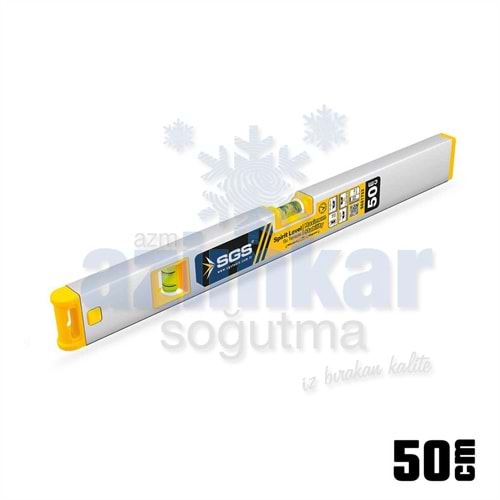 SGS 1733 SU TERAZİSİ MIKNATISLI 50CM PROFESYONEL (ALÜMİNYUM)
