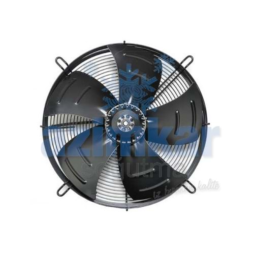 EBM AKSİYEL FAN S4E500-AEO301 (1400d/d) Mon. Emiş/ Al. Kanat