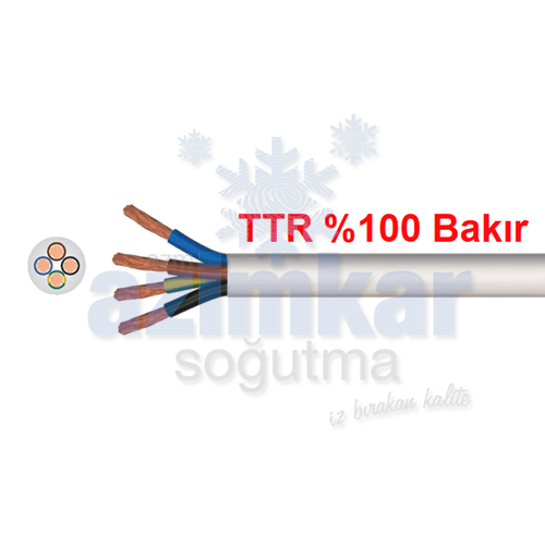 5 X 2,5 TTR HO5VV-F KABLO